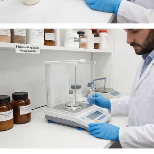 Balanza analítica de precisión